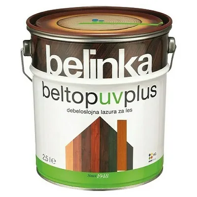 Belinka Beltop UV lazura za zaštitu drveta 7 mahagonij 2,5 l