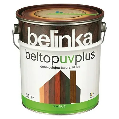 Belinka Beltop UV lazura za zaštitu drveta 9 palisander 2,5 l