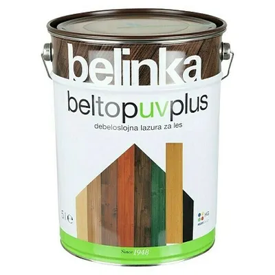 Belinka Beltop UV lazura za zaštitu drveta 4 orah 5 l