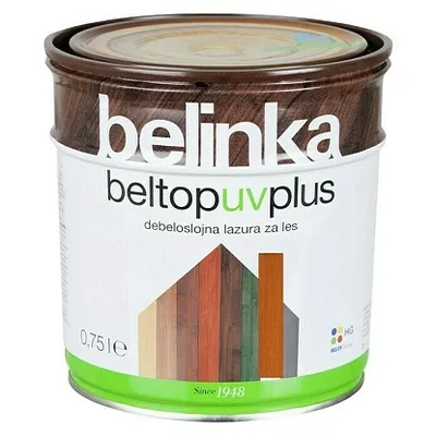 Belinka Beltop UV lazura za zaštitu drveta 7 mahagonij 750 ml