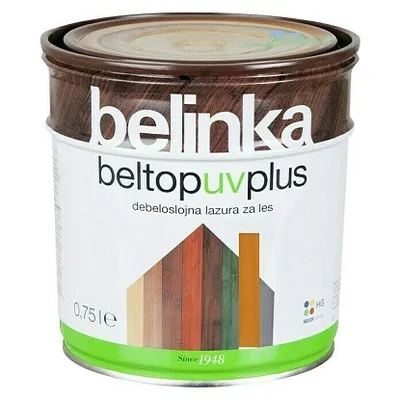 Belinka Beltop UV lazura za zaštitu drveta 8 ariš 750 ml