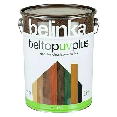 Belinka Beltop UV lazura za zaštitu drveta 2 bor 5 l