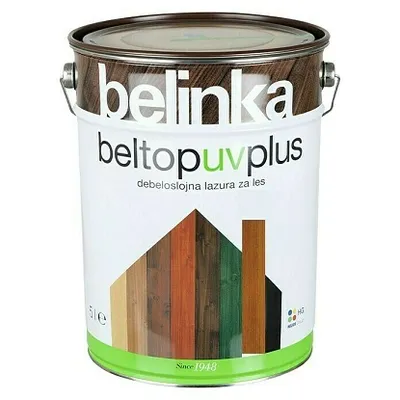 Belinka Beltop UV lazura za zaštitu drveta 3 tikovina 5 l