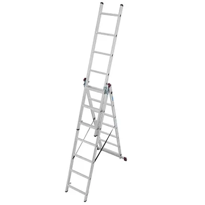 Krause Corda aluminijske višenamjenske ljestve 3x7/5,10 m
