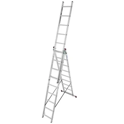 Krause Corda aluminijske višenamjenske ljestve 3x9