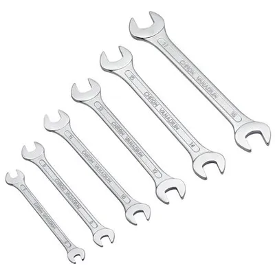 LUX Ključevi viljuškasti 6 mm -17 mm set 6 kom