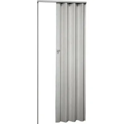 Vrata harmonika Eurostar bijeli pepeo 205x83 cm
