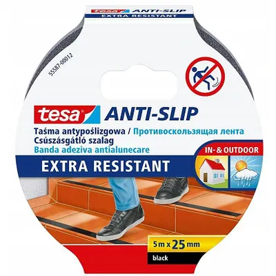 Tesa protuklizna traka crna 25 mm x 5 m