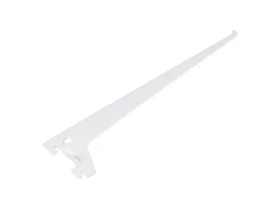 Nosač za zidnu vodilicu bijeli 30 cm