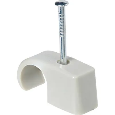 LUX Obujmice za kablove Ø 10 mm – Ø 14 mm 20 kom. sive