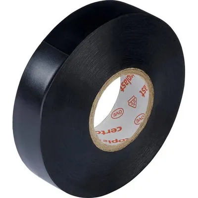 LUX Izolir traka 15 mm x 25 m crna