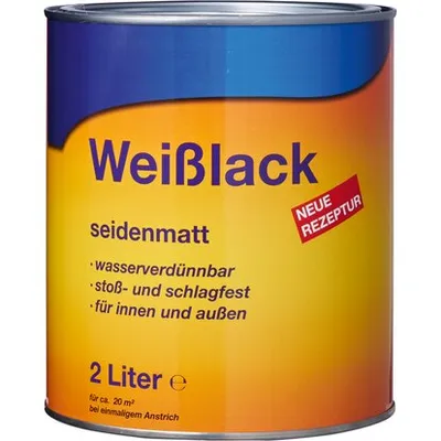 Bijeli lak mat 2 l