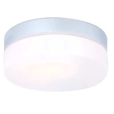 Globo stropna kupatilska svejtiljka opal Vranos IP44 Ø18,4 cm