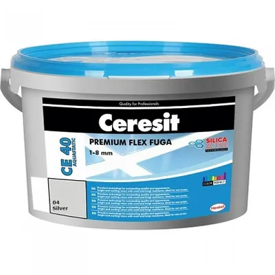 Ceresit CE 40 fleksibilna masa za fugiranje 2 kg, srebrna