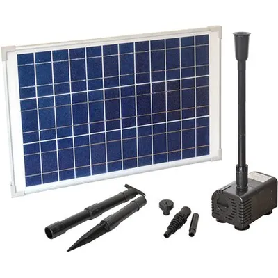 Heissner solarna pumpa za jezerce set 1300 l/h SP 1000-00