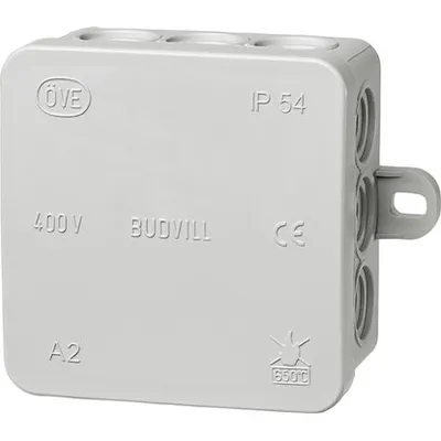 LUX Razvodna kutija N/Ž 75mm x 75mm siva IP54 10 kom.