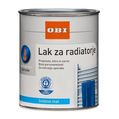 OBI radijatorska boja bijela mat 750 ml