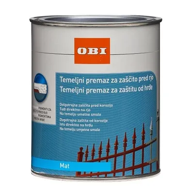 OBI temeljni premaz za zaštitu od korozije bijela mat 750 ml