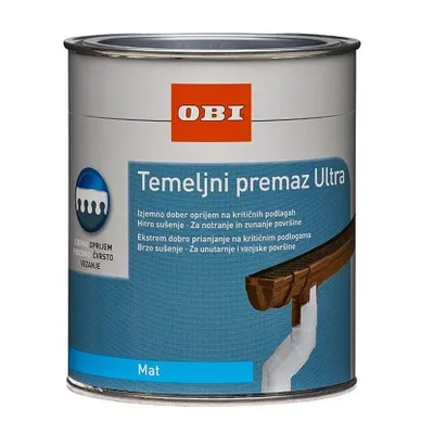 OBI Ultra temeljni premaz bijela mat 750 ml