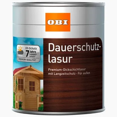 OBI lazura trajna zastita za drvo bezbojna 750 ml