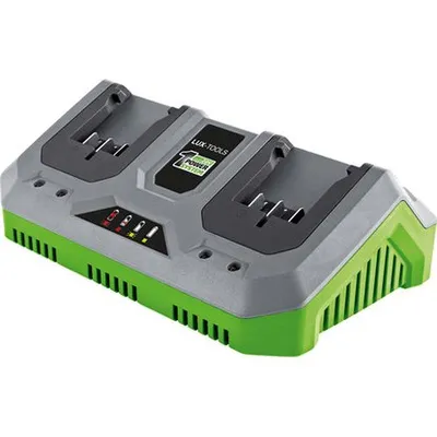 LUX akumulatorski punjač dupli 1 PowerSystem 20 V