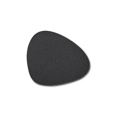 Podmetači za čaše 10x12cm crni 6 kom