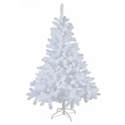 Umjetna bijela jelka 210 cm