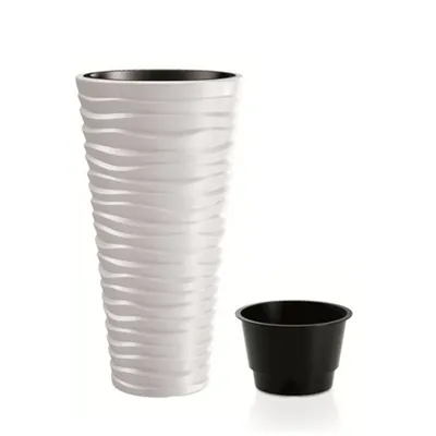 Sasksija sa uloškom SAND SLIM 29,6 cm bijela