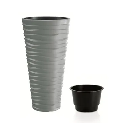 Sasksija sa uloškom SAND SLIM 29,6 cm siva