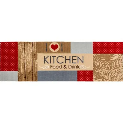 Prostirka Miabella 50 x 150 cm Kitchen Braun