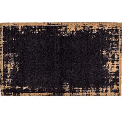 Prostirka Miabella 66 x 110 cm Uni Bordüre Anthrazit