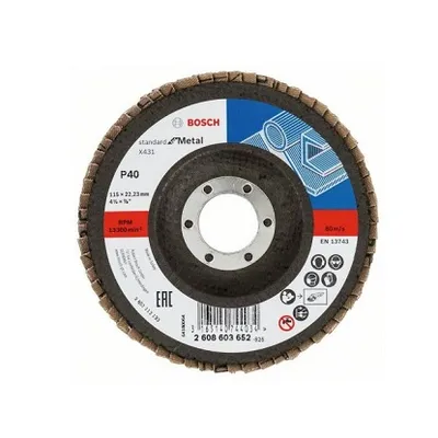 BOSCH lamelni brusni disk SfM 115mm G40