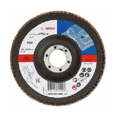 BOSCH lamelni brusni disk SfM 125mm G80