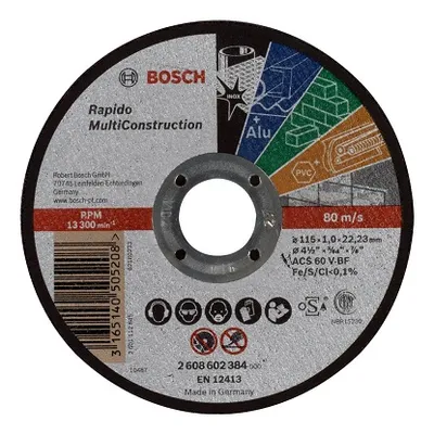 BOSCH rezna ploča Multikon 115 mm