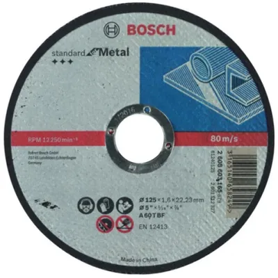 BOSCH rezna ploča LPP metal 125 mm