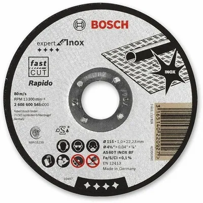 BOSCH rezna ploča LPP Inox 115/1mm