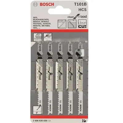 Bosch List za ubodnu pilu T101B75 5 kom