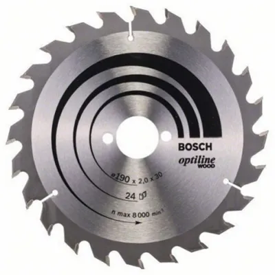 BOSCH List kružne pile 24Z za GKS65 190x2xx30 mm