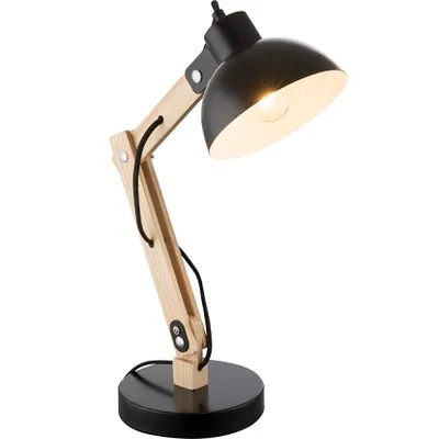 Stolna lampa Tongariro 1xE27  crna