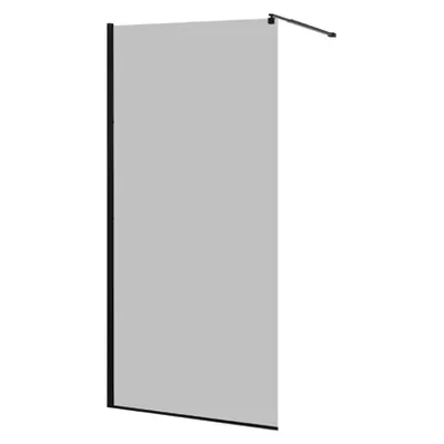 Tuš stjenka crna 90X200 8mm
