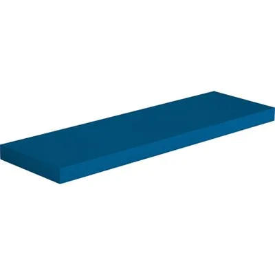 Zidna polica 59,5x23,5x3,8cm petrolej