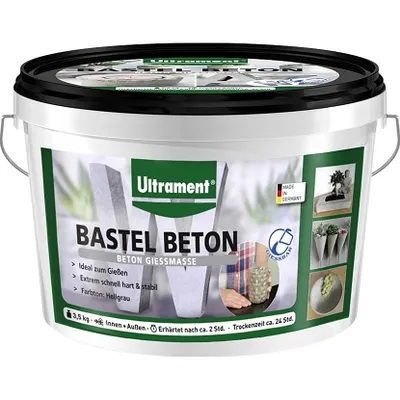 Ultrament beton za modeliranje sivi 3,5 kg