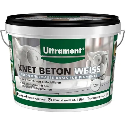 Ultrament beton za modeliranje bijeli 2,5 kg
