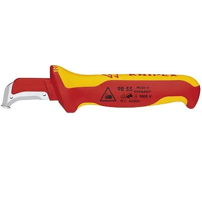 KNIPEX Nož za skidanje izolacije 155 mm