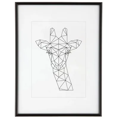 Okvir za sliku pvc crni 24x30 cm