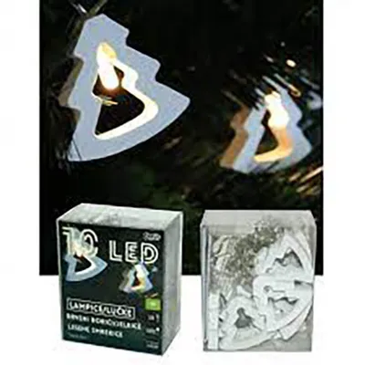 LED Ukras drvena jelka