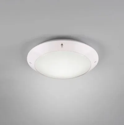 Trio vanjska stropna svjetiljka Camaro bijela IP54 ∅26cm
