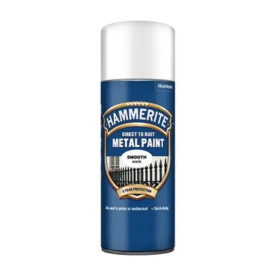 Hammerite sprej 3 u 1 sjajni lak bijeli 400 ml