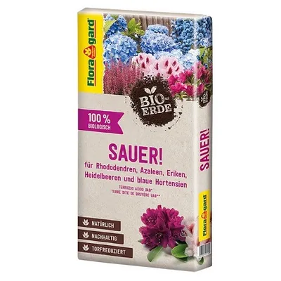 Kisela zemlja za cvijece Floragard 40l