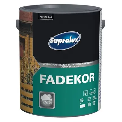 Supralux Fadekor lazura mahagonij 5 l